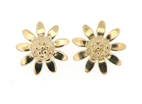 9ct Gold Daisy Earrings