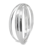 Silver Russian Bangle