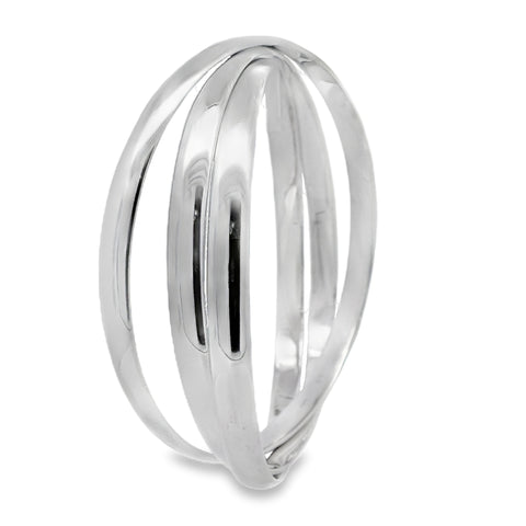 Silver Russian Bangle