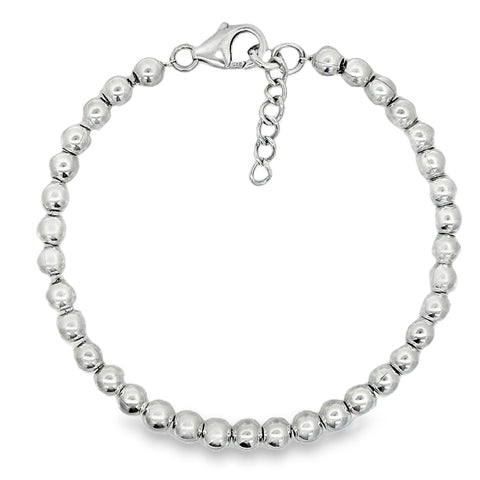 Silver Ball Bracelet