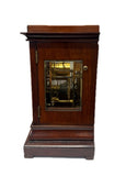 Mahogany Library Clock