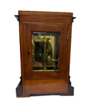 Mahogany Library Clock