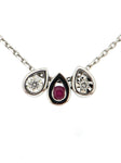 Ruby and Diamond Pendant