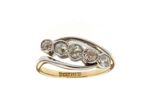 Diamond Five Stone Ring