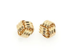 9ct Gold Knot Earrings