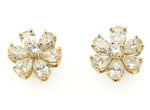 Diamond Cluster Earrings