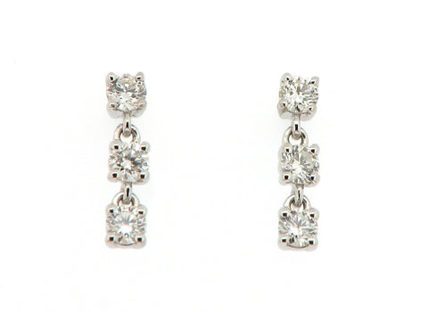 Diamond Drop Earrings