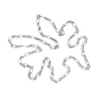 Long Silver Necklace