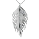 Silver Feather Pendant