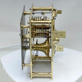 Mahogany Library Clock