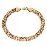 Gold Byzantine Link Bracelet