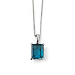 London Blue Topaz Pendant