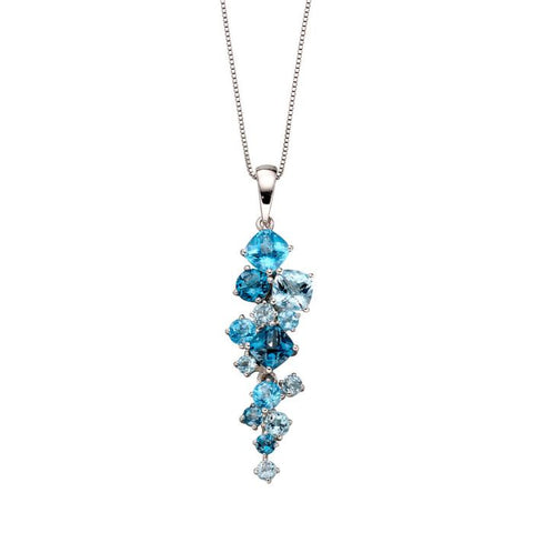 Blue Topaz Pendant