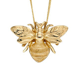 9ct Gold Bee Pendant