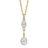 Gold Pearl Pendant
