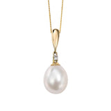 Pearl and Diamond Pendant