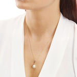 Pearl and Diamond Pendant