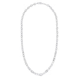 Textured Silver Necklace