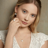 Mabe Pearl and Diamond Pendant