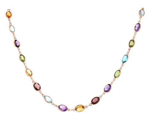 Multi Gem Necklace