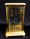 French Four Glass Striking Mantle Clock