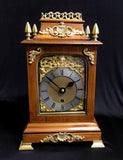 Oak Timepiece Bracket Clock