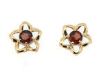 Garnet Stud Earrings