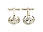 Silver Horseshoe Cufflinks