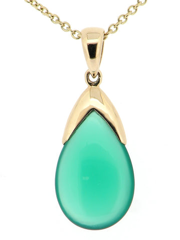 Green Agate Pendant