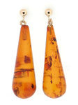 Amber Drop Earrings