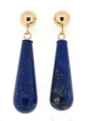 Lapis Lazuli Drop Earrings