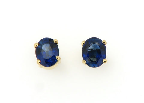 Sapphire Stud Earrings