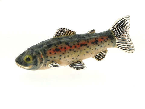 Silver and Enamel Rainbow Trout