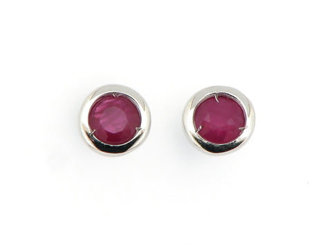 Ruby Stud Earrings