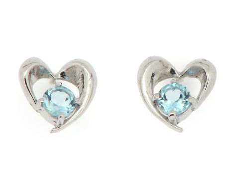 Blue Topaz Earrings