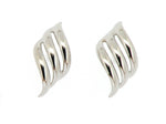 9ct White Gold Earrings