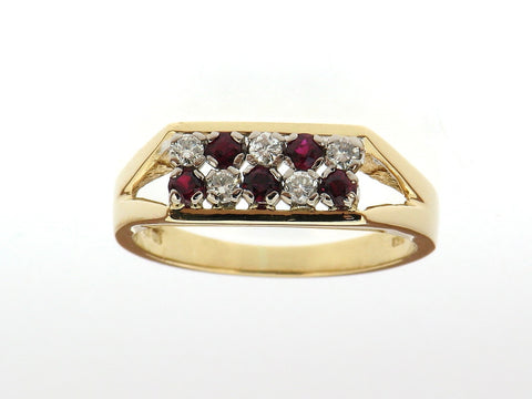 Ruby and Diamond Ring