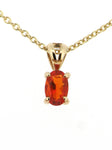 Fire Opal Pendant