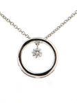 Circular Diamond Pendant