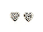Diamond Heart Earrings