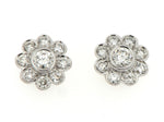 Diamond Cluster Earrings