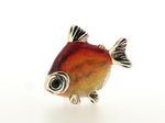 Silver and Enamel Fish