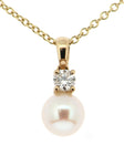 Pearl and Diamond Pendant